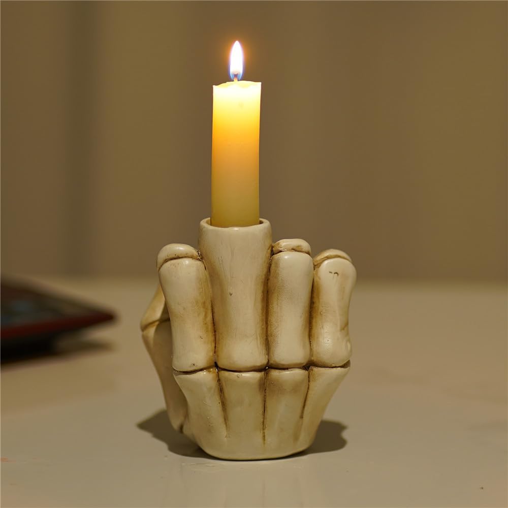 Skeletal Grip Candle Holder