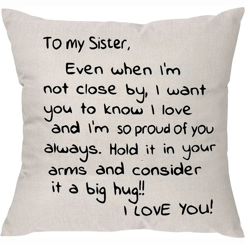 Sisters Pillow Cover