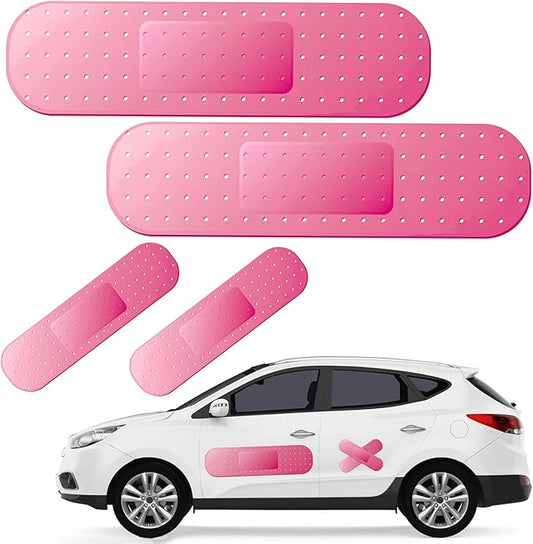 Funny Car Bandaid Stickers