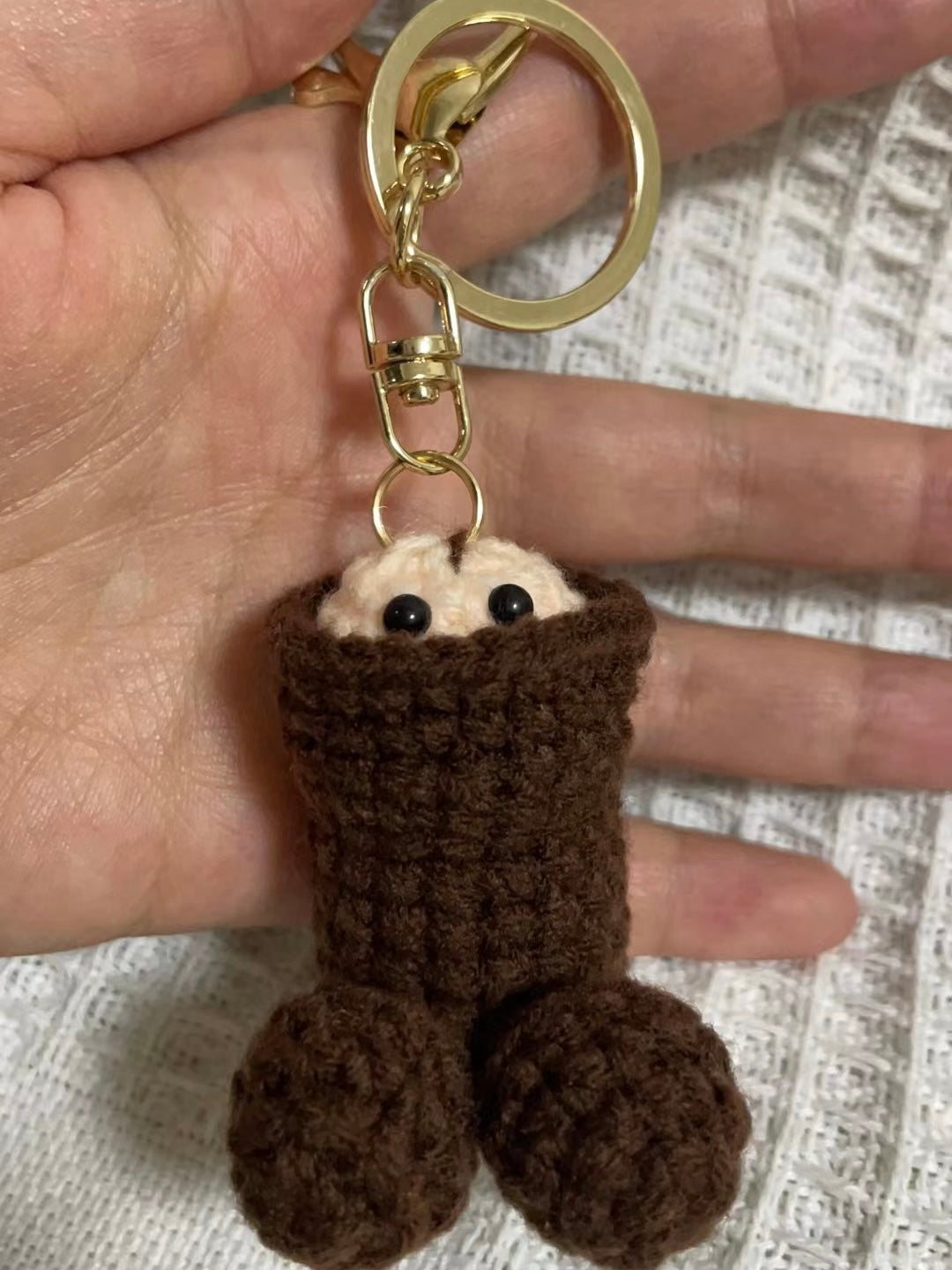 Handmade Peepee Keychain