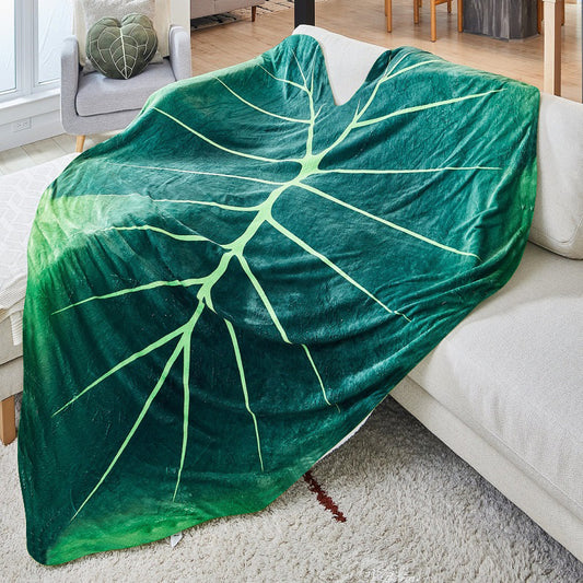 Green Leaf Blanket