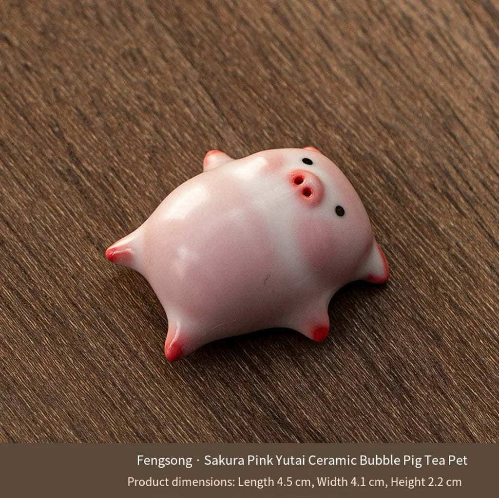 Bubbling Nose Pig Tea Cup Set