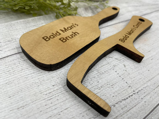 Bald Man's Brush and Comb