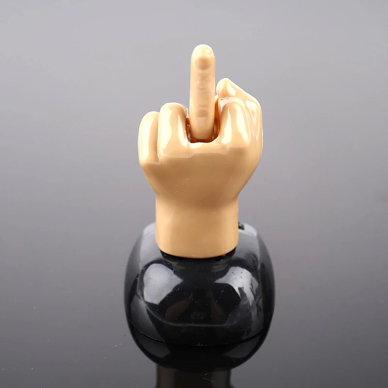 Solar Powered Middle Finger Shaking Toy