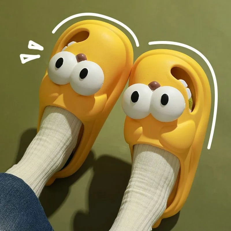 Big Eye Dog Slippers