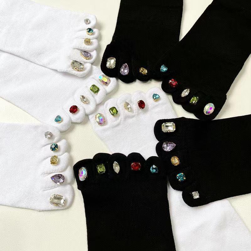 Gem Toenail Socks