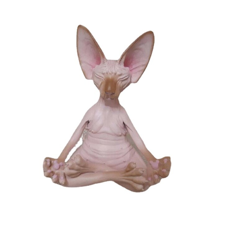 Meditation Yoga Cat