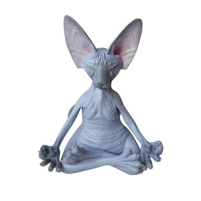 Meditation Yoga Cat