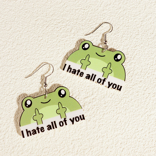 Funny Cartoon Earrings