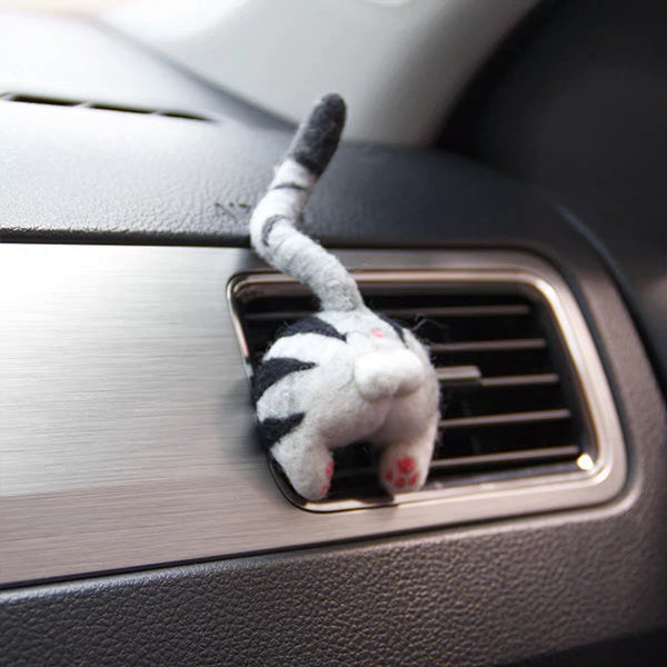 Handmade Cat Butt Car Decoration