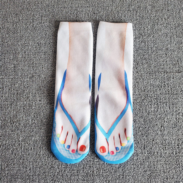 Funny Flip Flop Socks