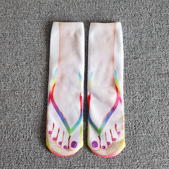 Funny Flip Flop Socks