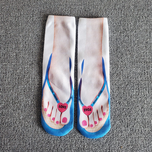 Funny Flip Flop Socks