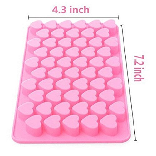 Heart Shape Ice Cube Molds Set of Two