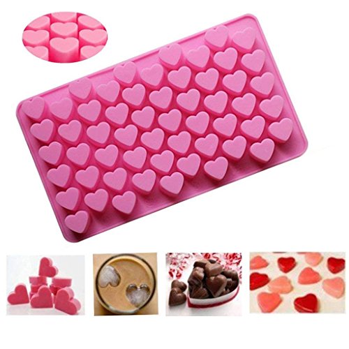 Heart Shape Ice Cube Molds Set of Two