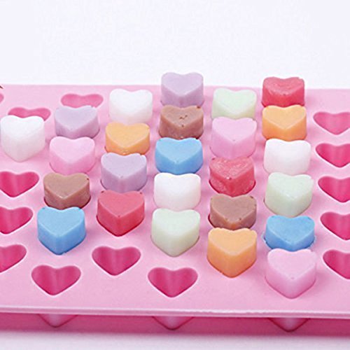 Heart Shape Ice Cube Molds Set of Two