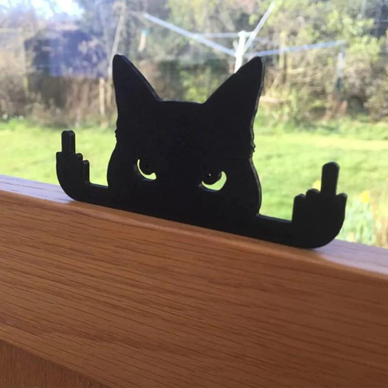 Middle Finger Animal Decoration