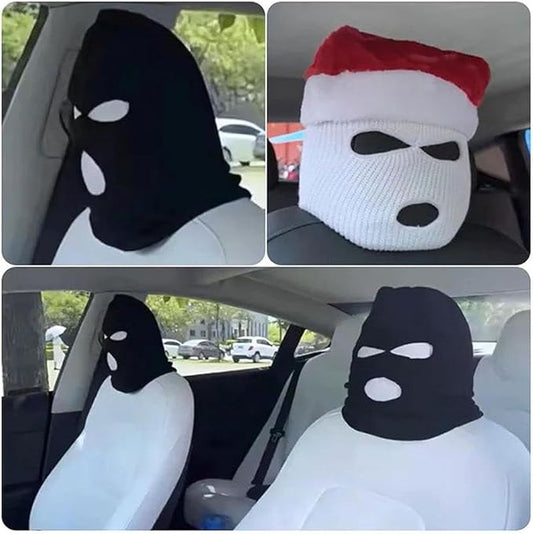 Prank Robber Headrest Cover