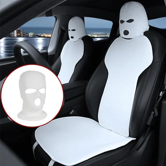 Prank Robber Headrest Cover