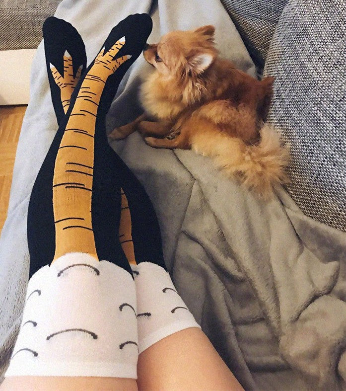 Unisex Chicken Leg Socks