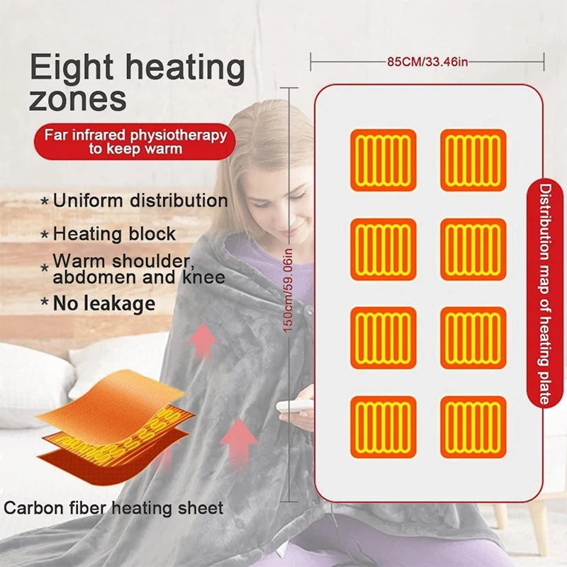 Heated Blanket Shawl
