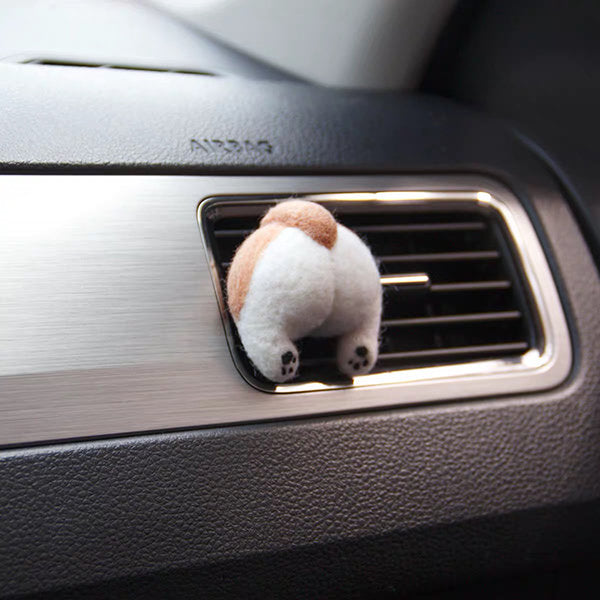 Handmade Cat Butt Car Decoration