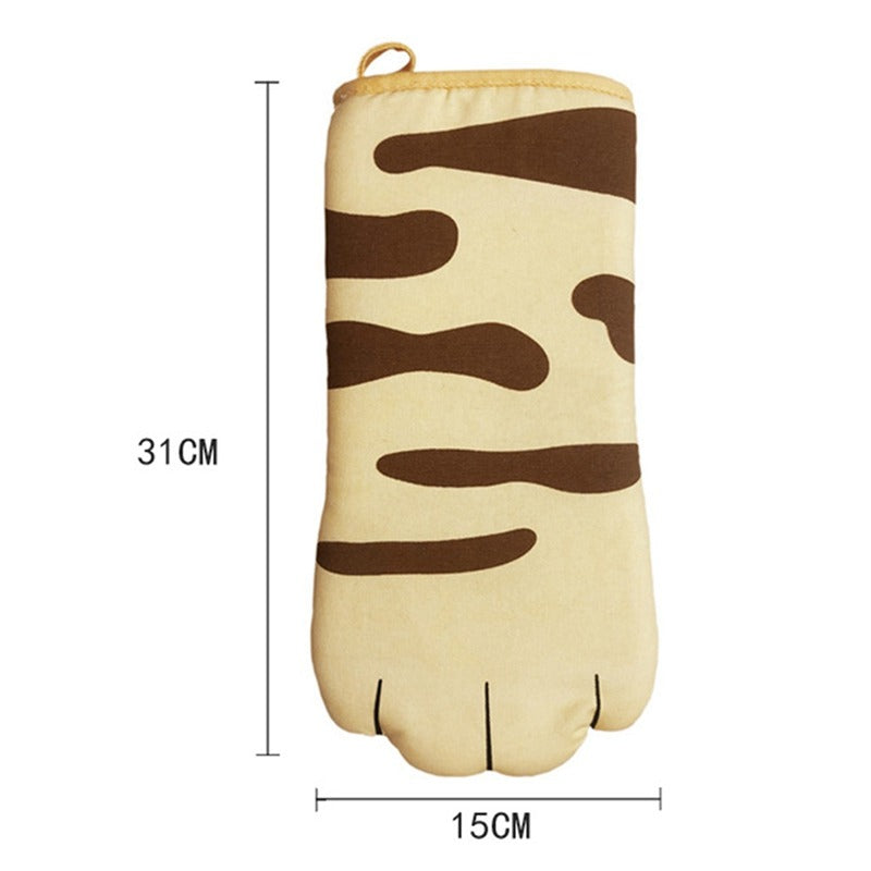 Cat Paws Oven Mitts