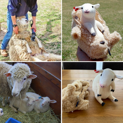 Wool Shearing Plush Toy