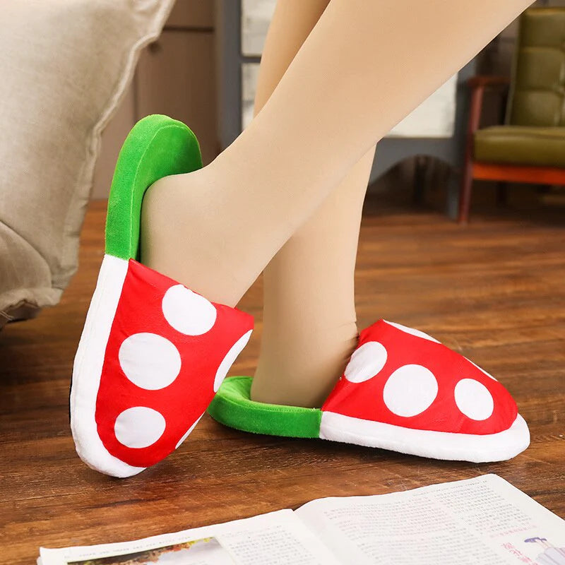 PIRANHA PLANTS PLUSH SLIPPERS