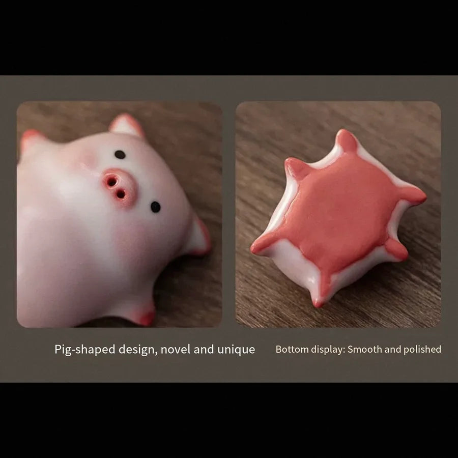 Bubbling Nose Pig Tea Cup Set