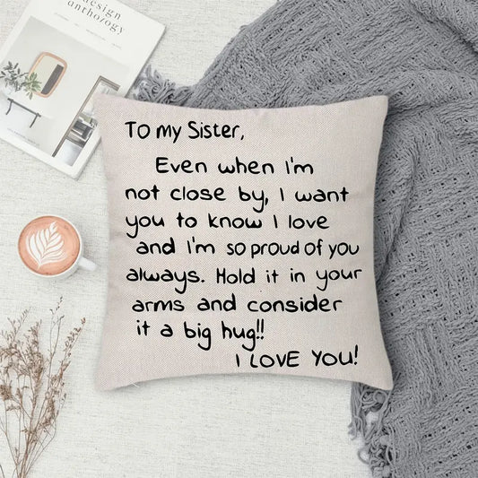 Sisters Pillow Cover