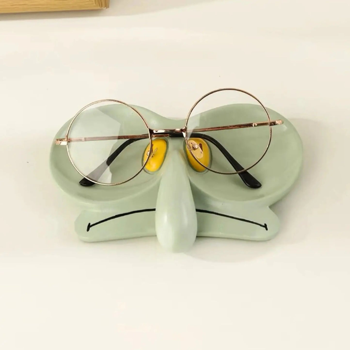 Squidward inspired Eyeglass Tray