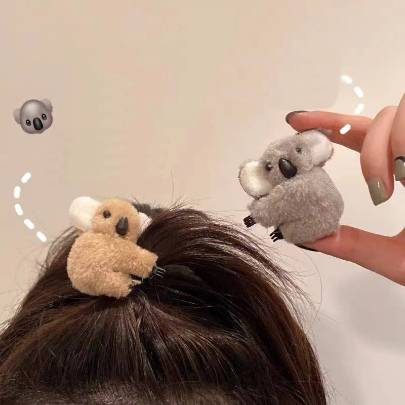2Pcs Koala Hair Clips