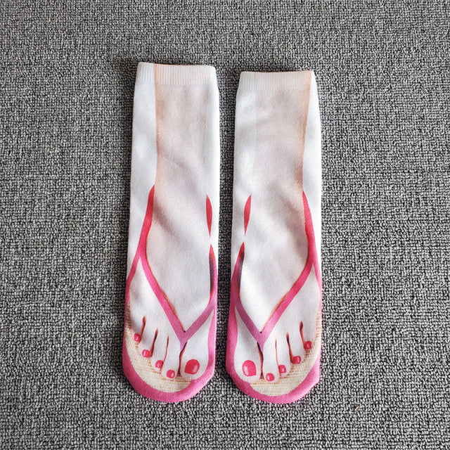 Funny Flip Flop Socks