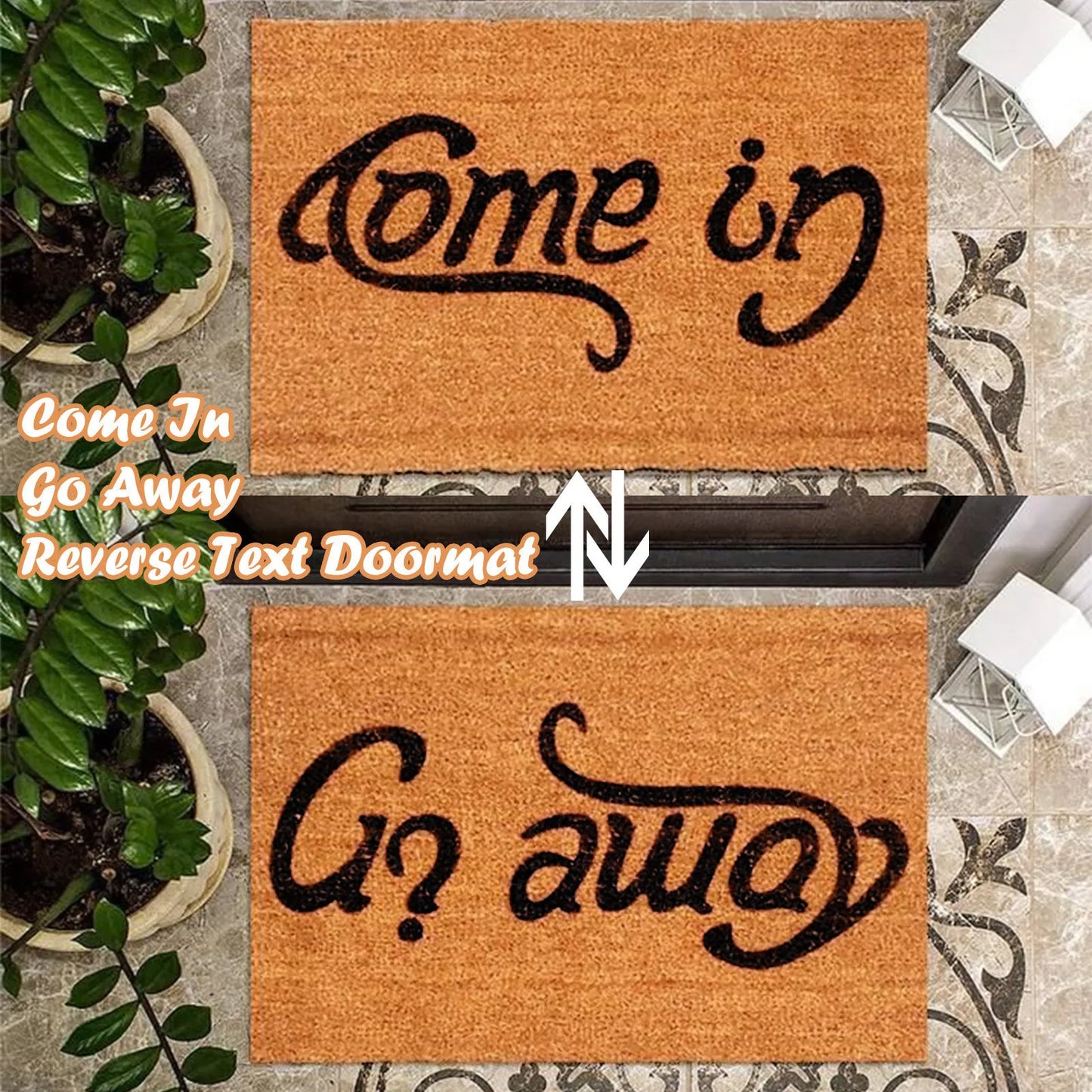 Go Away Doormat