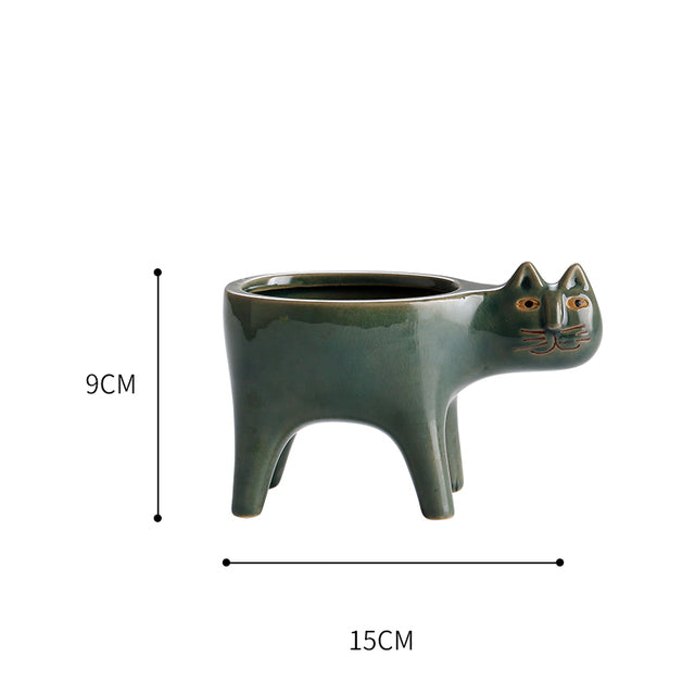 Cat Planter Pot