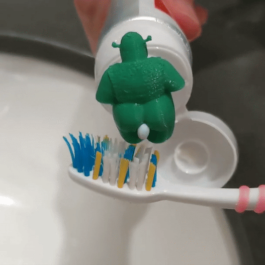 Shrek Toothpaste Cap