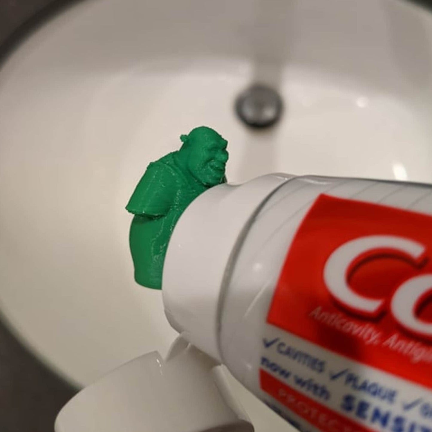 Shrek Toothpaste Cap