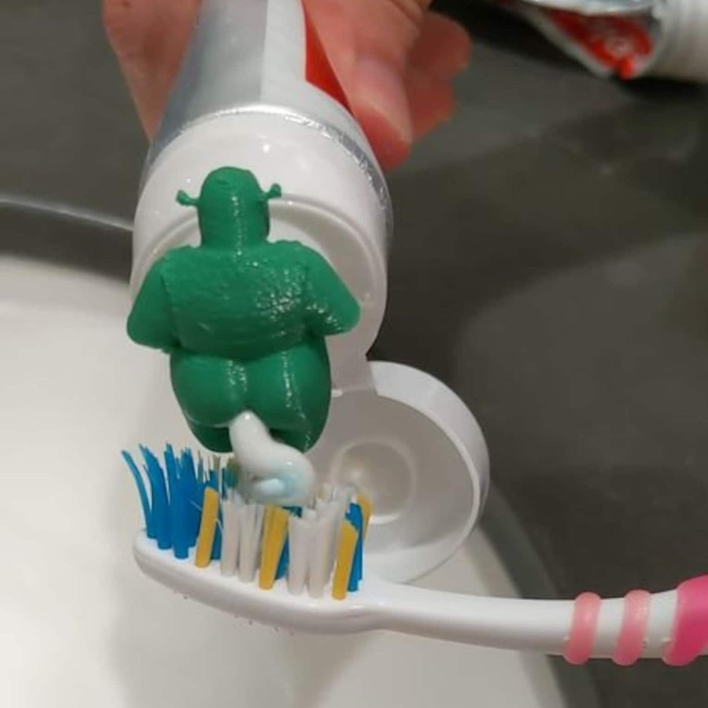 Shrek Toothpaste Cap