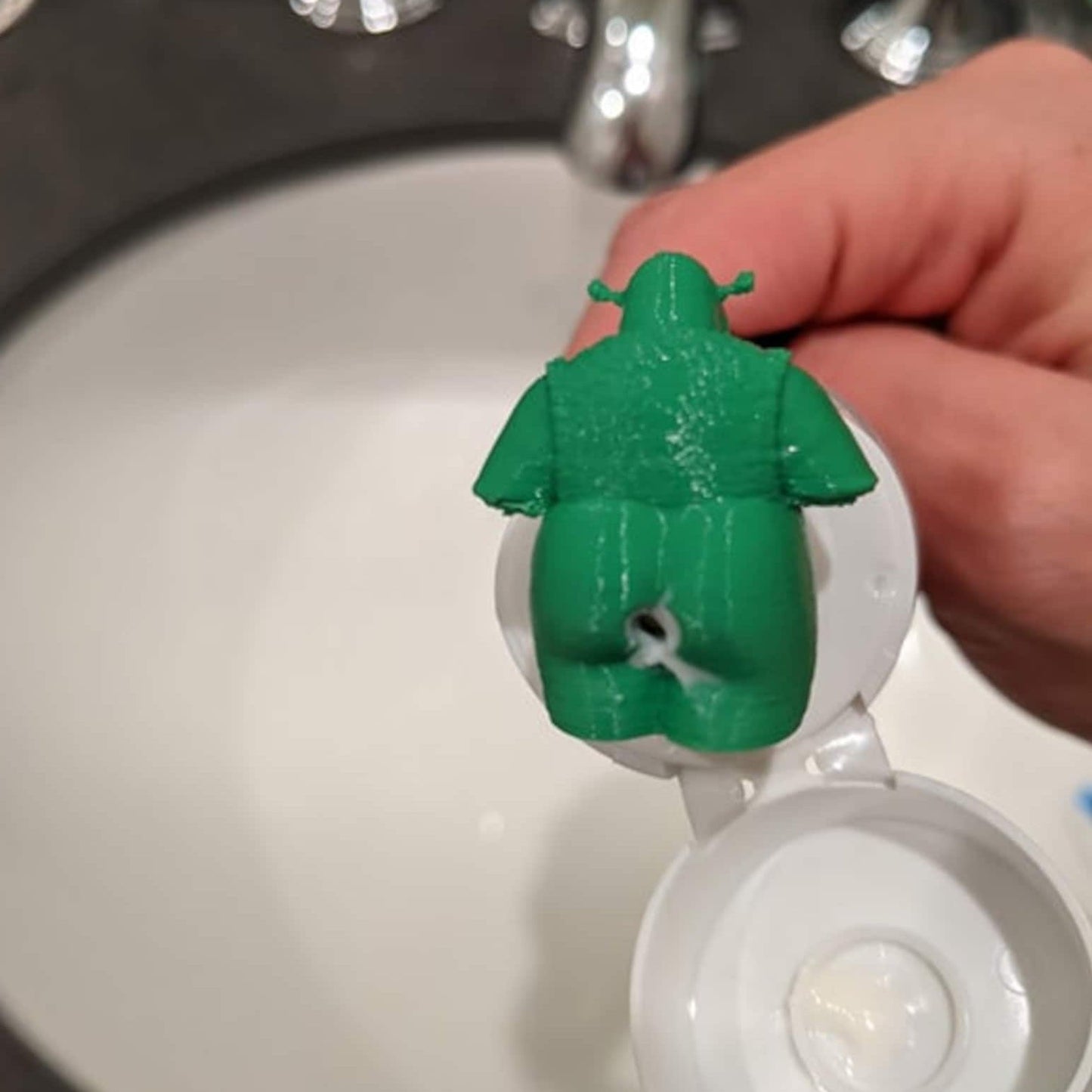 Shrek Toothpaste Cap