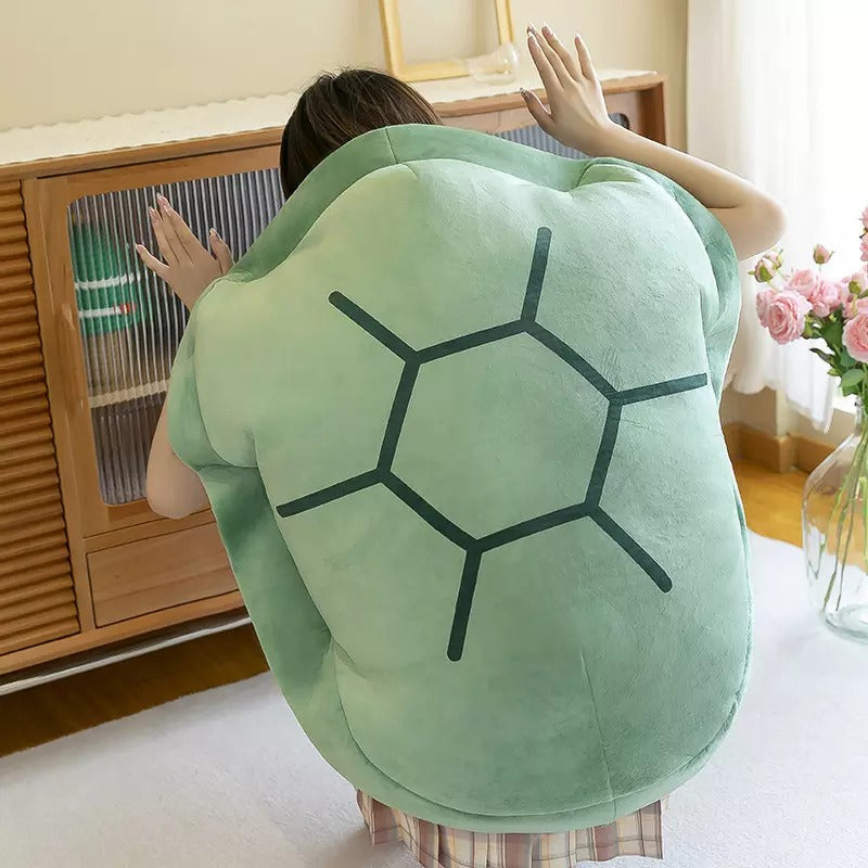 Wearable Turtle Shell Sleeping Pillow Plush
