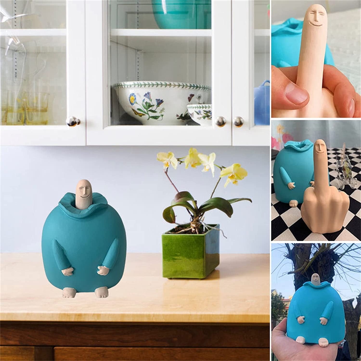 Wellcube Life Smiling Finger Table Decoration – WELLCUBE